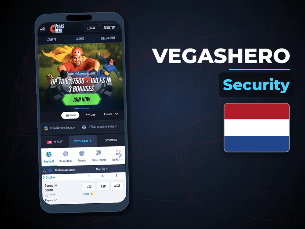 Vegashero - Security