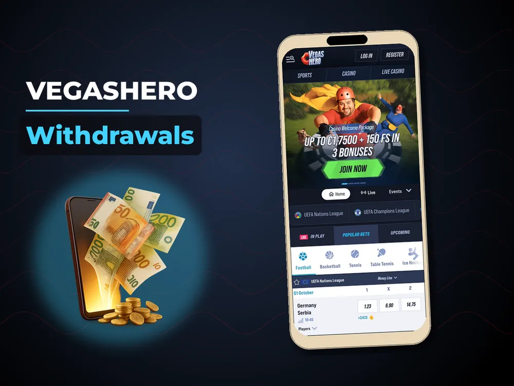 Vegashero - Withdrawals